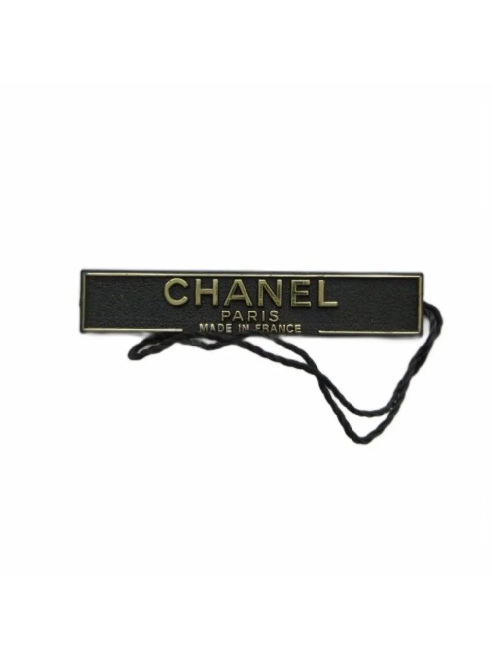 Chanel Necklace Logo Chain Faux Pearl Double Strand Gold